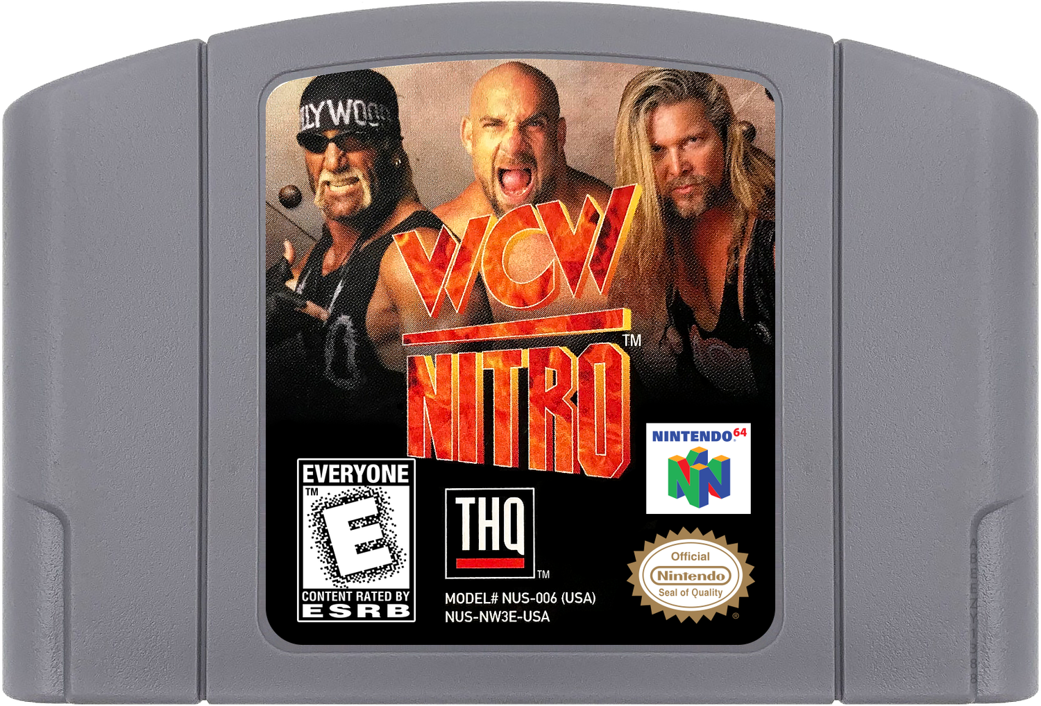 WCW Nitro Cartridge Label