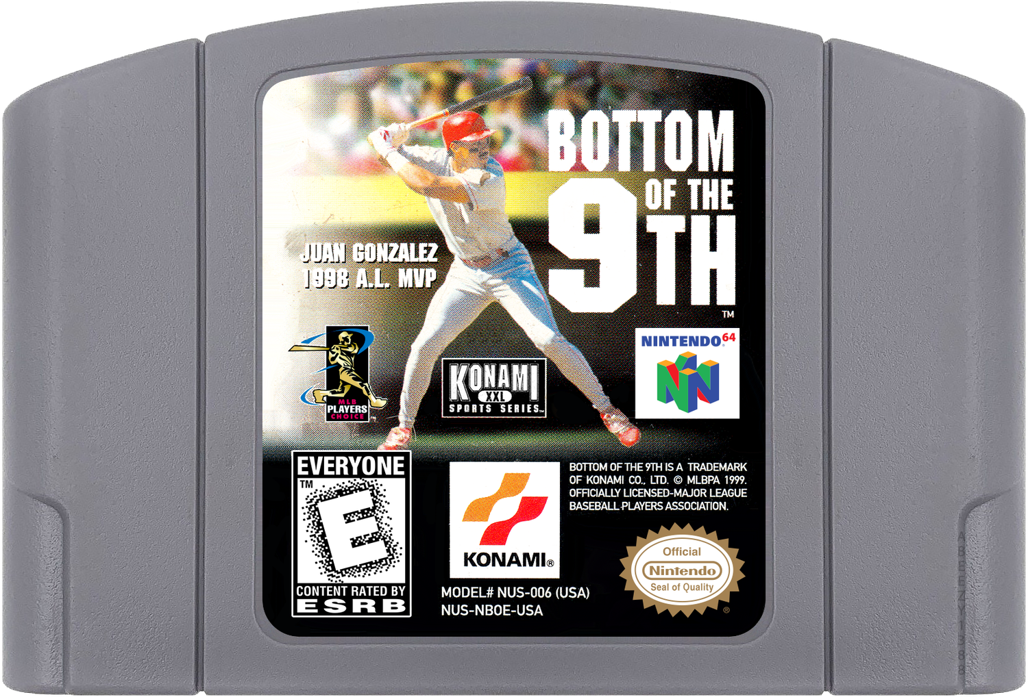 Bottom of the 9th Cartridge Label