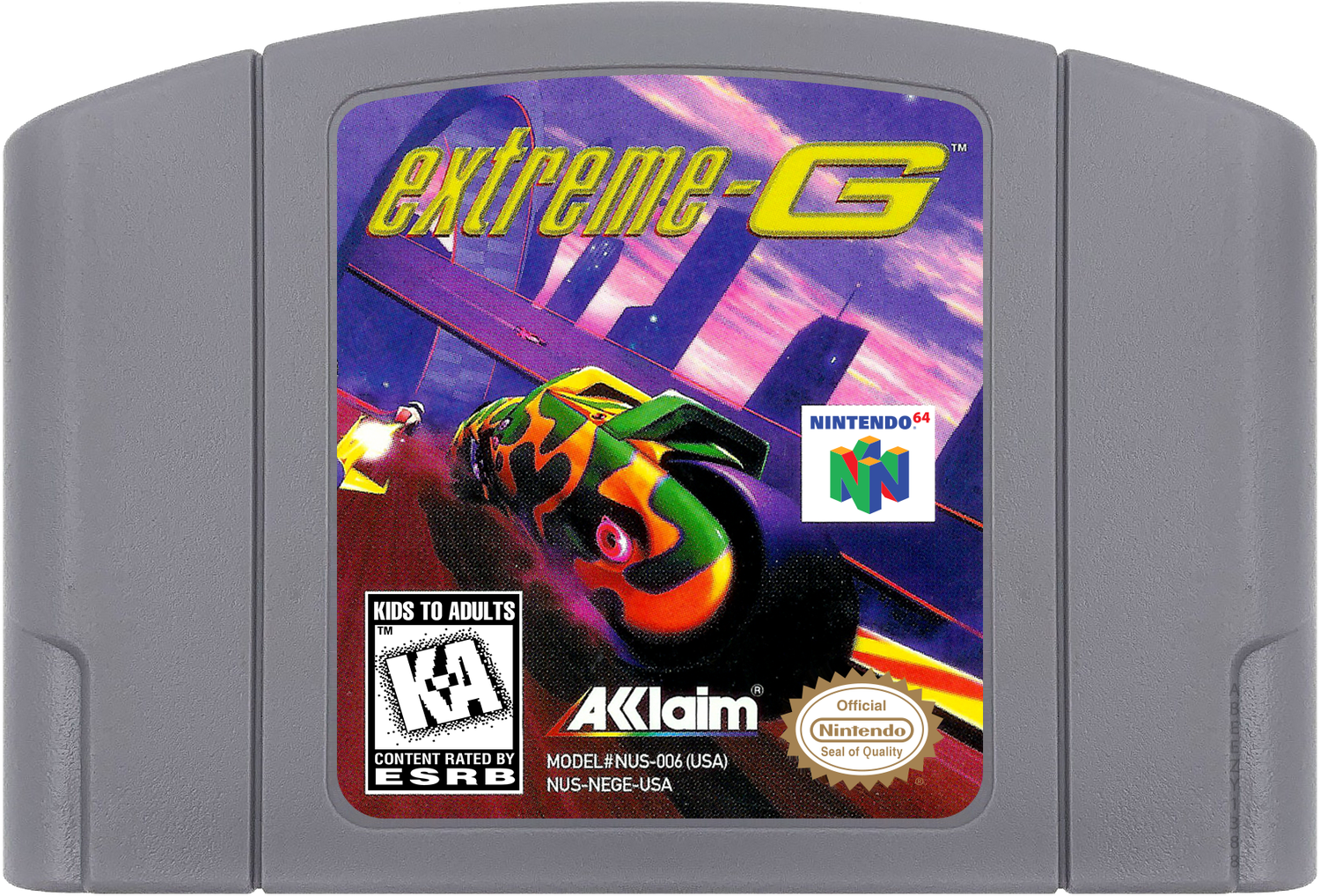 Extreme-G Cartridge Label