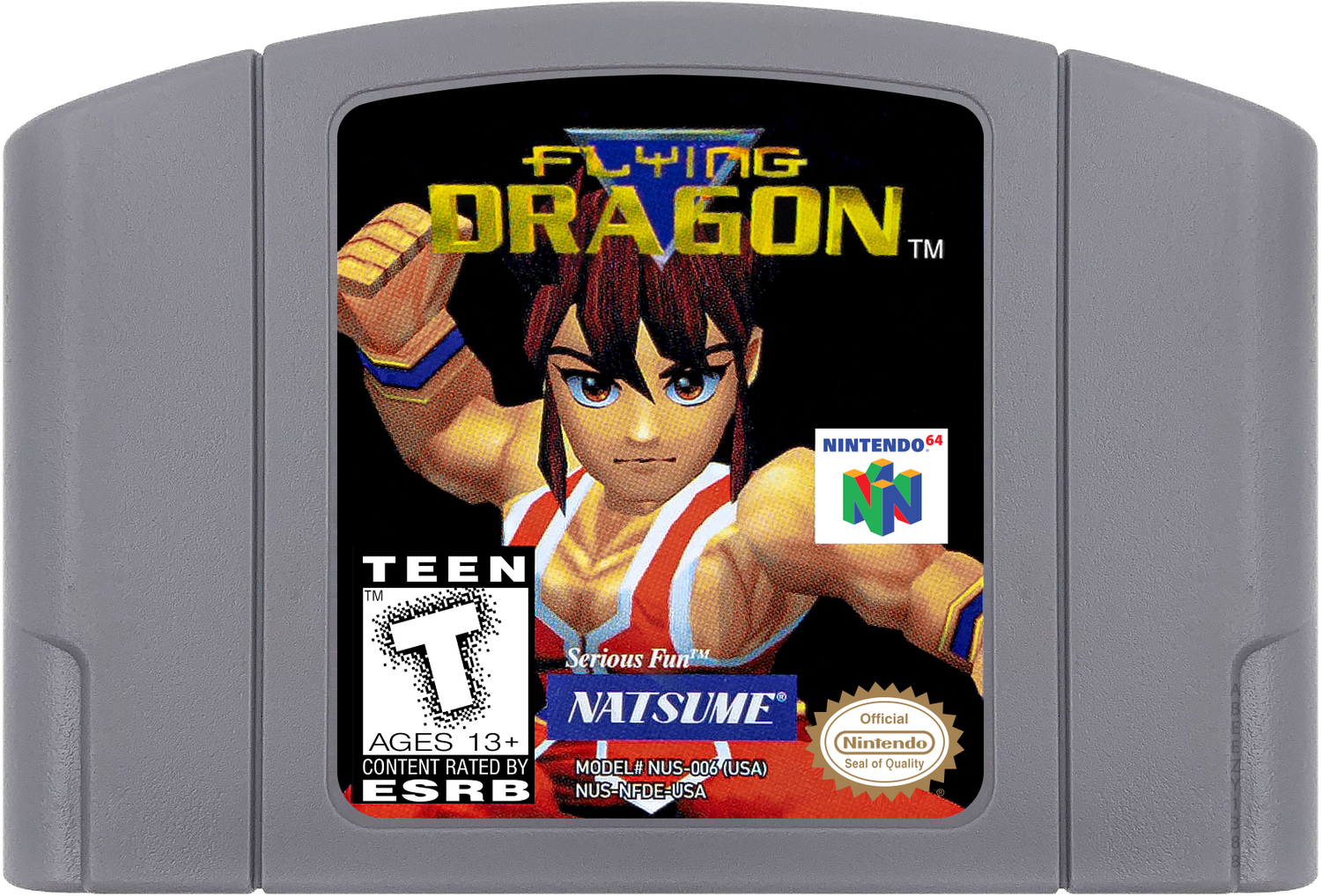 Flying Dragon Cartridge Label