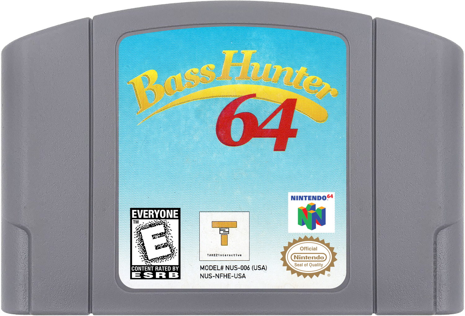 In-Fisherman - Bass Hunter 64 Cartridge Label