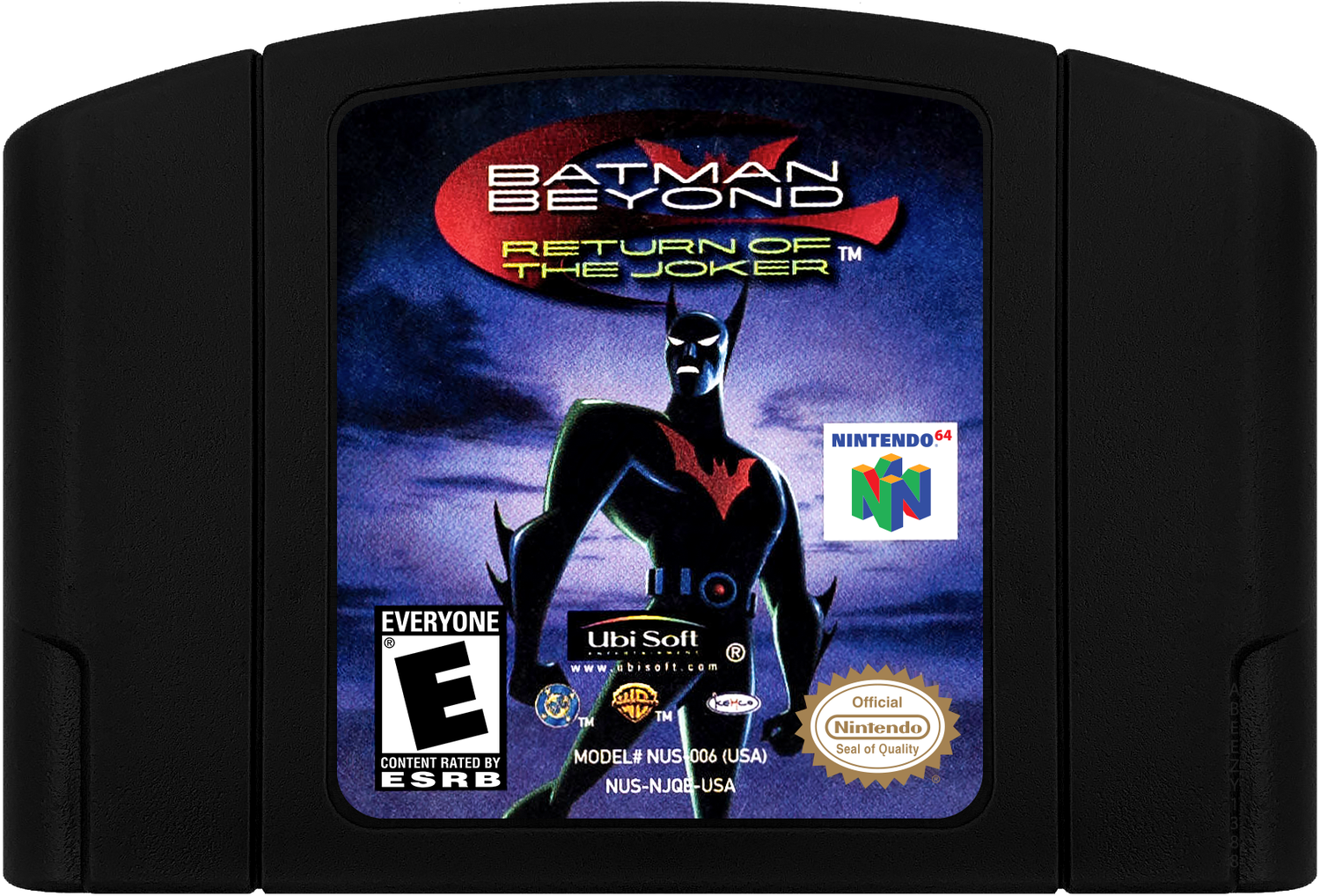 Batman Beyond - Return of the Joker Cartridge Label