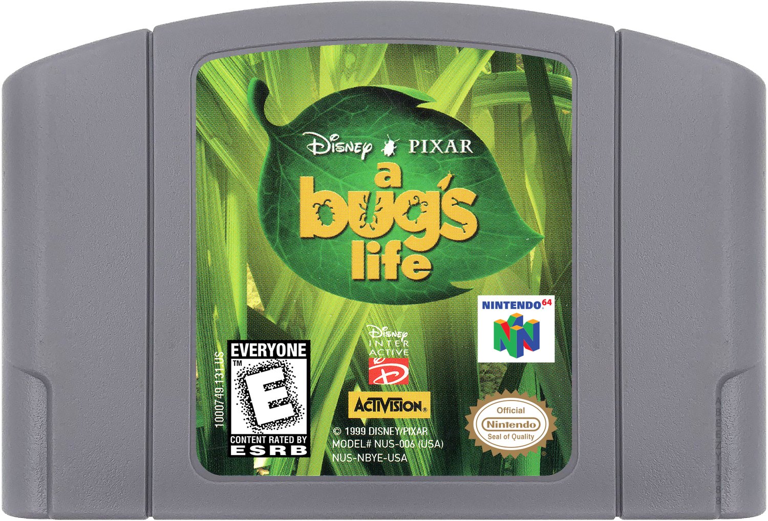 Bug's Life, A Cartridge Label