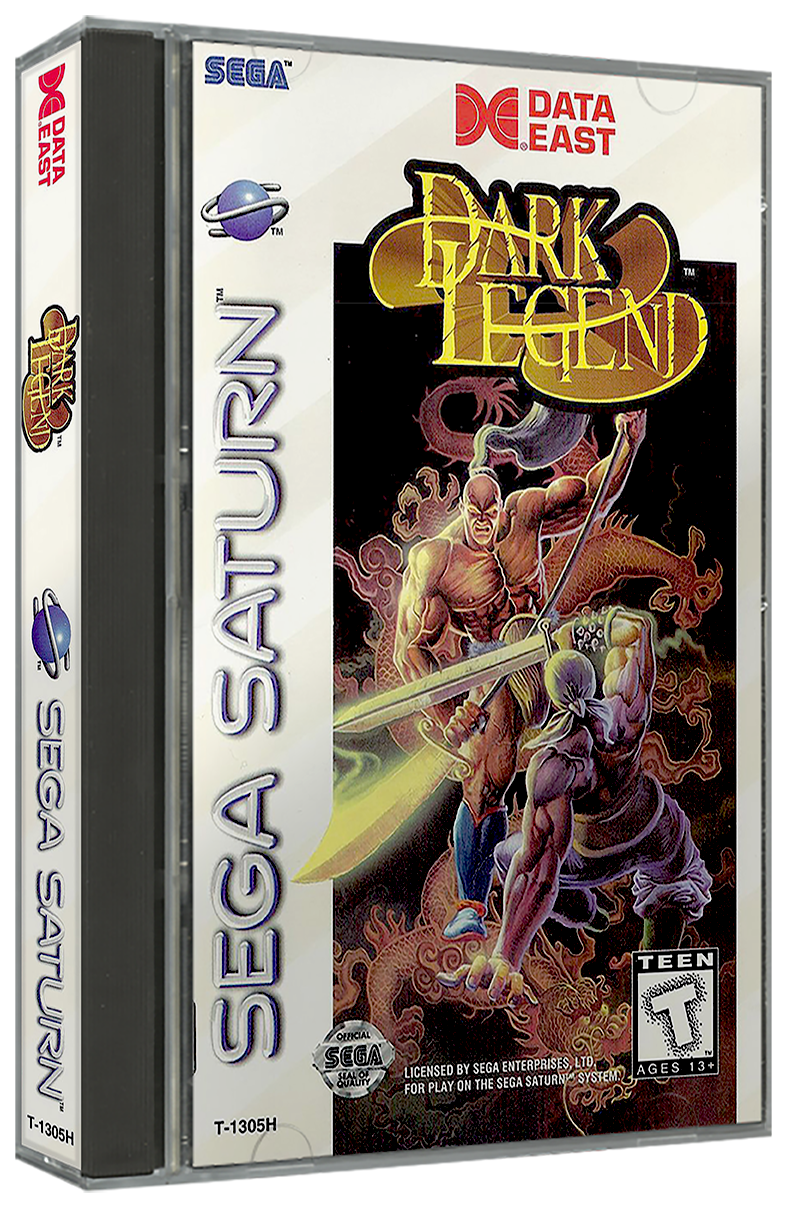 Dark Legend | NTSC | Sega Saturn | SS | En | Reproduction Case and Booklet - NO GAME