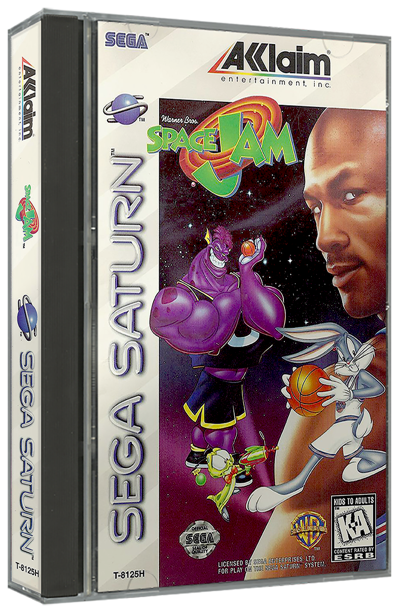 Space Jam | NTSC | Sega Saturn | SS | En | Reproduction Case and Booklet - NO GAME