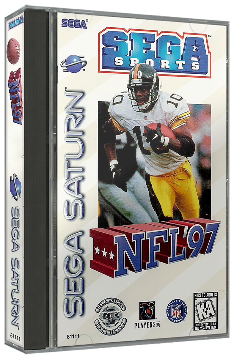 NFL '97 | NTSC | Sega Saturn | SS | En | Reproduction Case and Booklet - NO GAME