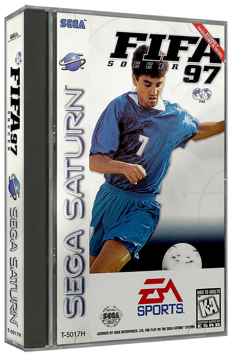 FIFA Soccer 97 | NTSC | Sega Saturn | SS | En | Reproduction Case and Booklet - NO GAME
