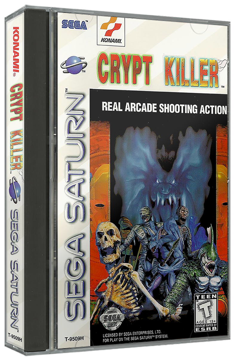 Crypt Killer | NTSC | Sega Saturn | SS | En | Reproduction Case and Booklet - NO GAME