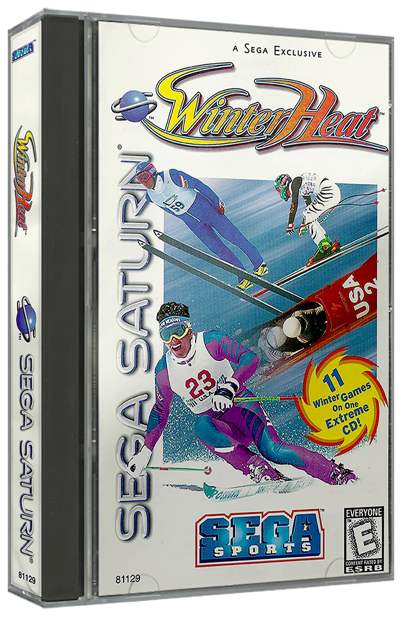 Winter Heat | NTSC | Sega Saturn | SS | En | Reproduction Case and Booklet - NO GAME