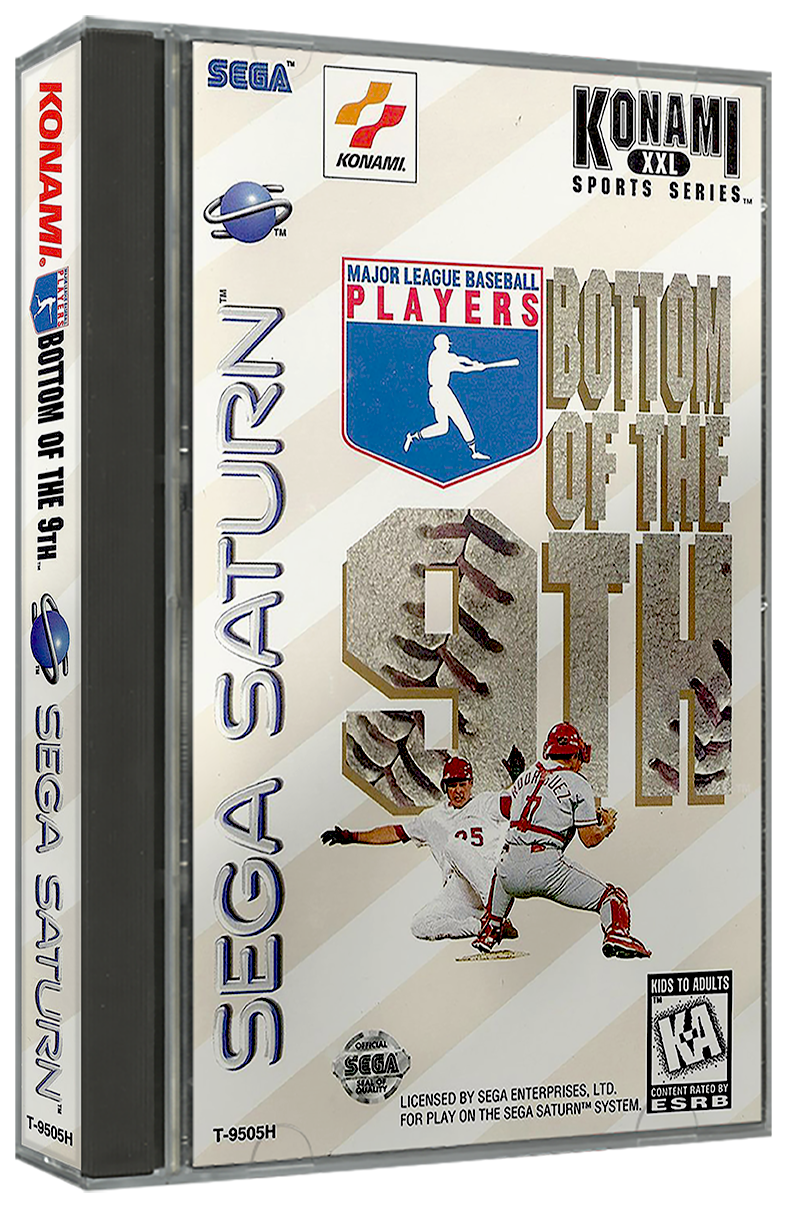 Bottom of the 9th | NTSC | Sega Saturn | SS | En | Reproduction Case and Booklet - NO GAME