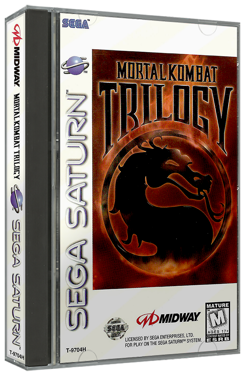 Mortal Kombat Trilogy | NTSC | Sega Saturn | SS | En | Reproduction Case and Booklet - NO GAME