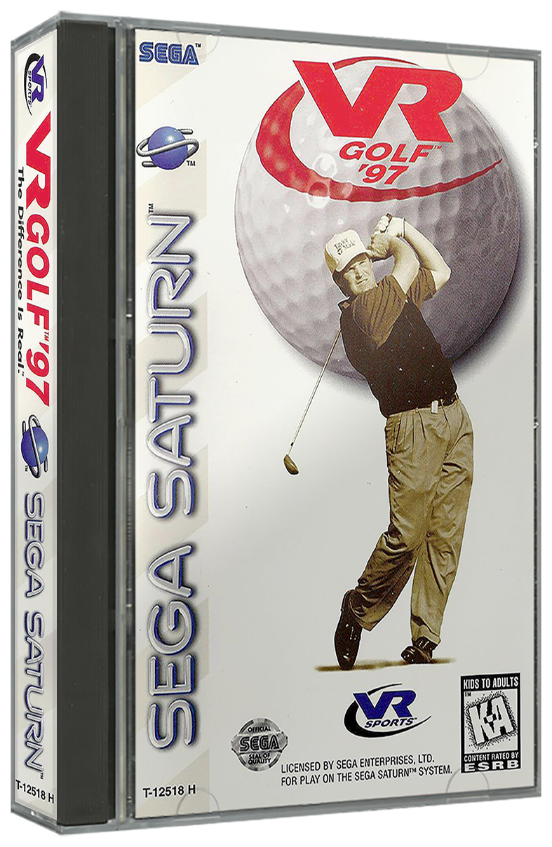 VR Golf '97 | NTSC | Sega Saturn | SS | En | Reproduction Case and Booklet - NO GAME