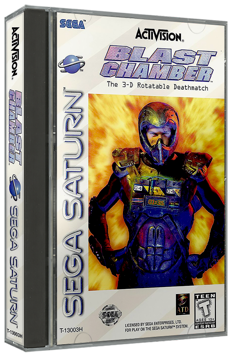 Blast Chamber | NTSC | Sega Saturn | SS | En | Reproduction Case and Booklet - NO GAME