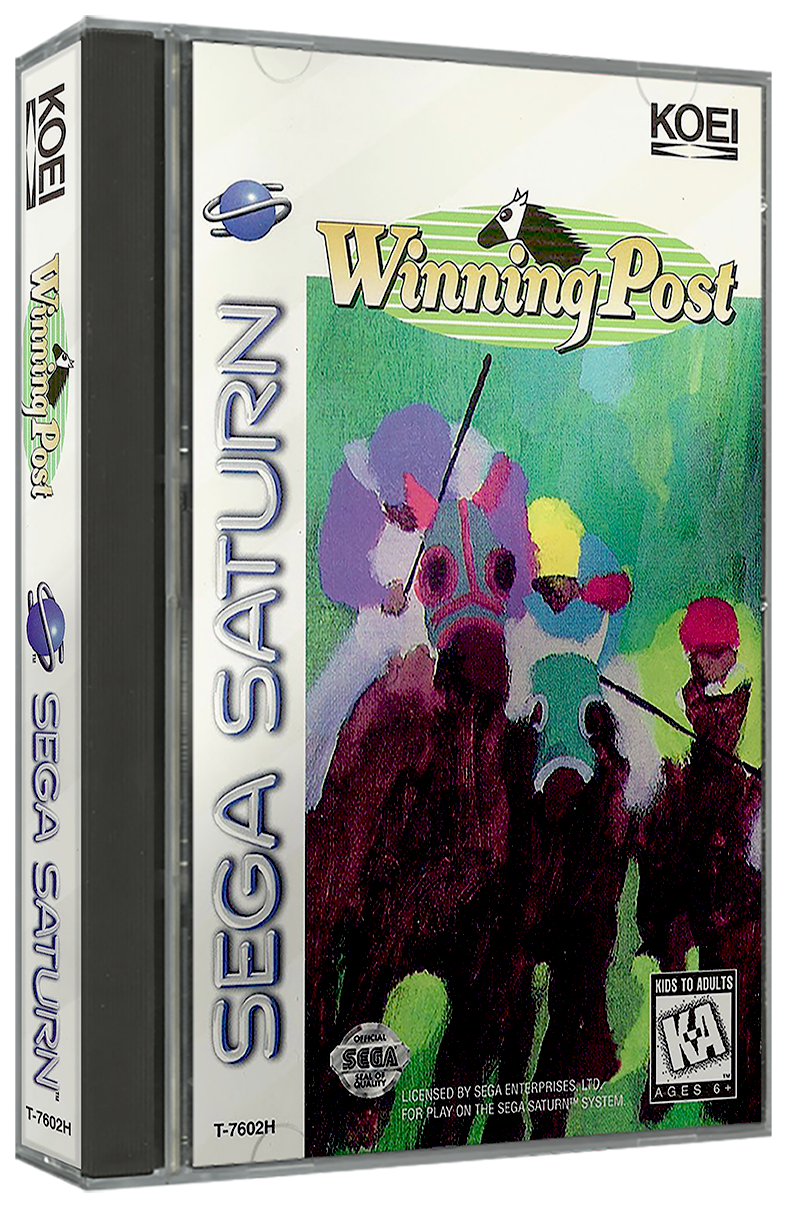 Winning Post | NTSC | Sega Saturn | SS | En | Reproduction Case and Booklet - NO GAME