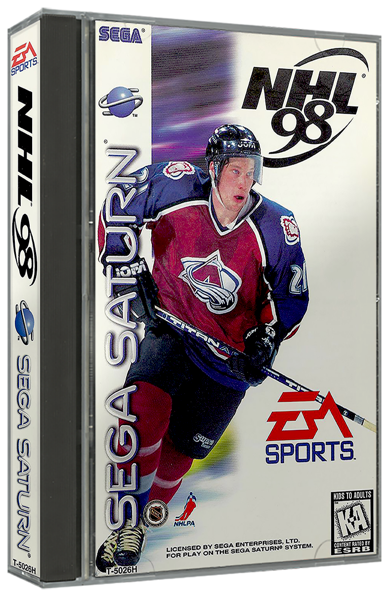 NHL 98 | NTSC | Sega Saturn | SS | En | Reproduction Case and Booklet - NO GAME