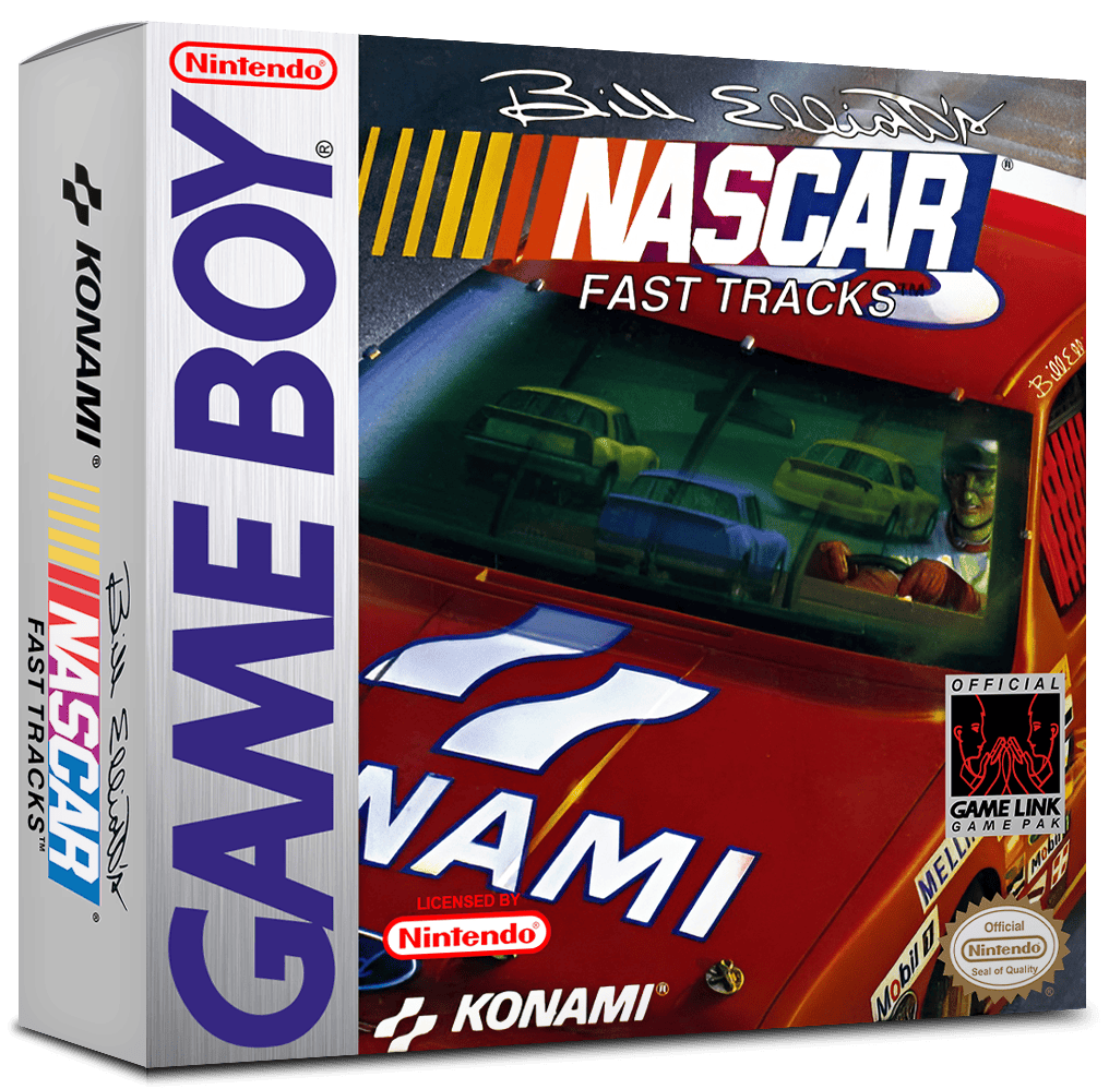 Bill Elliott's NASCAR Fast Tracks Reproduction Box