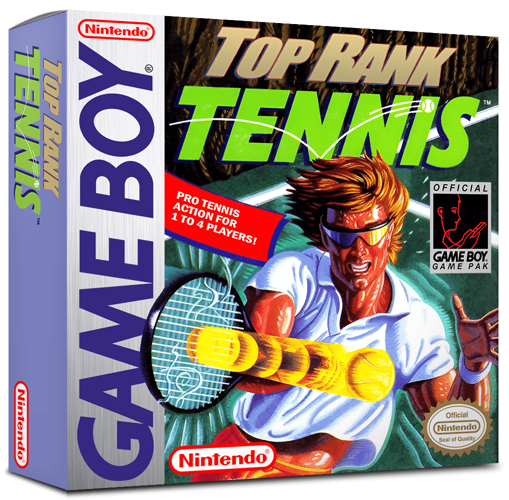 Top Rank Tennis Reproduction Box