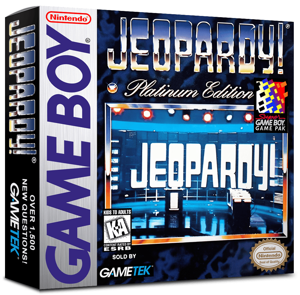 Jeopardy! - Platinum Edition Reproduction Box