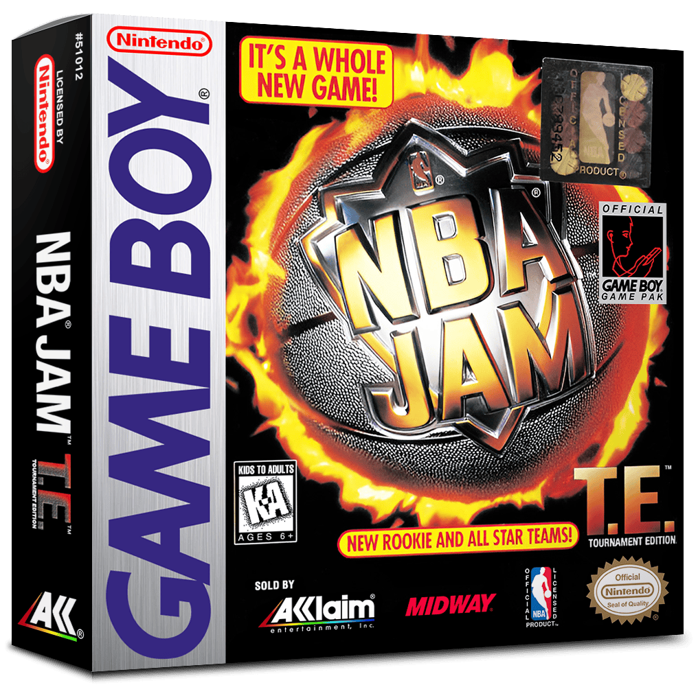 NBA Jam - Tournament Edition Reproduction Box