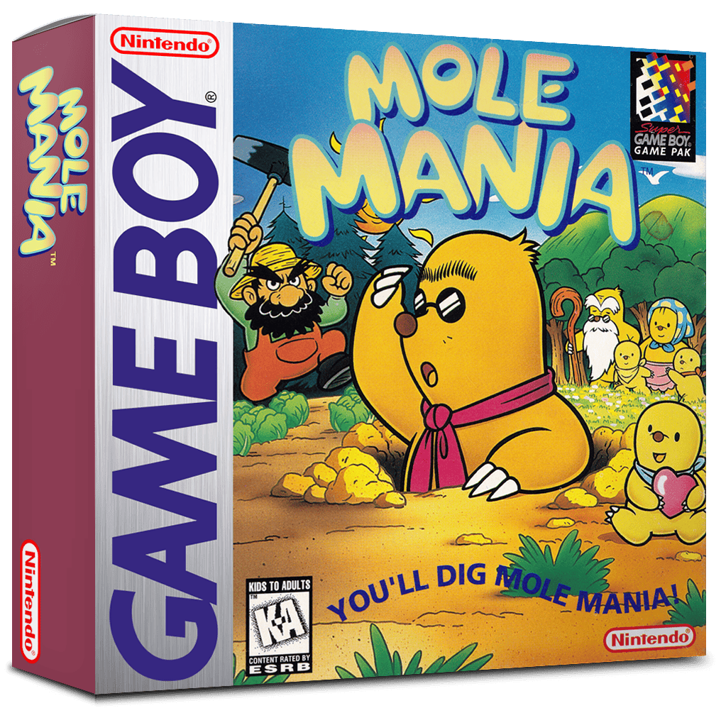 Mole Mania Reproduction Box