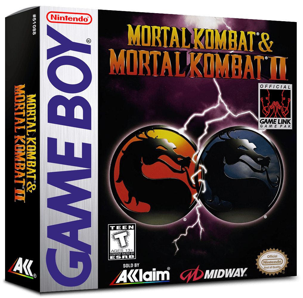 Mortal Kombat &amp; Mortal Kombat II Reproduction Box