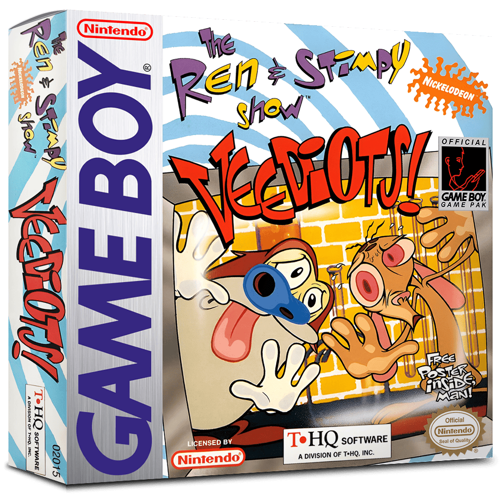 Ren &amp; Stimpy Show, The - Veediots! Reproduction Box
