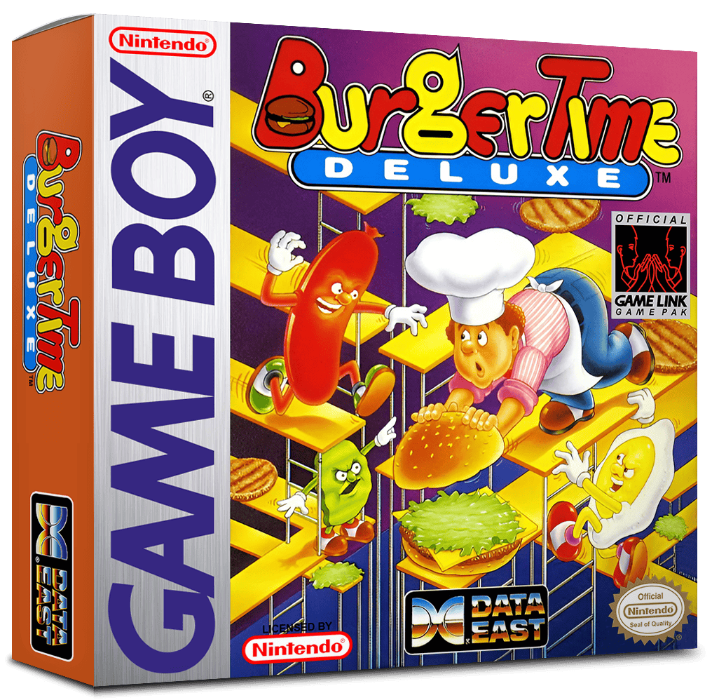BurgerTime Deluxe Reproduction Box