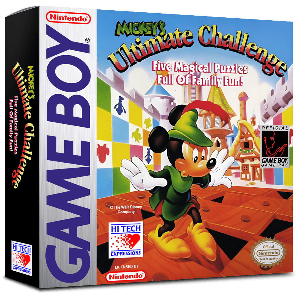 Mickey's Ultimate Challenge Reproduction Box