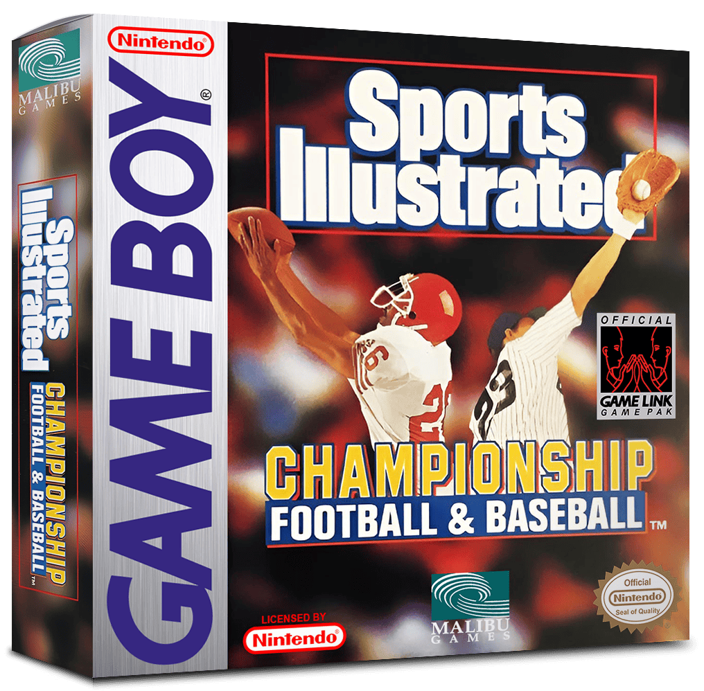 Sports Illustrated - Championship Football &amp; Baseball Reproduction Box