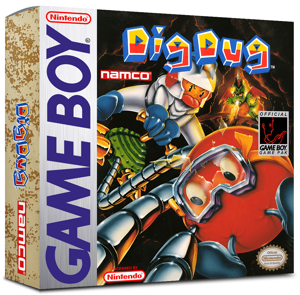 Dig Dug Reproduction Box