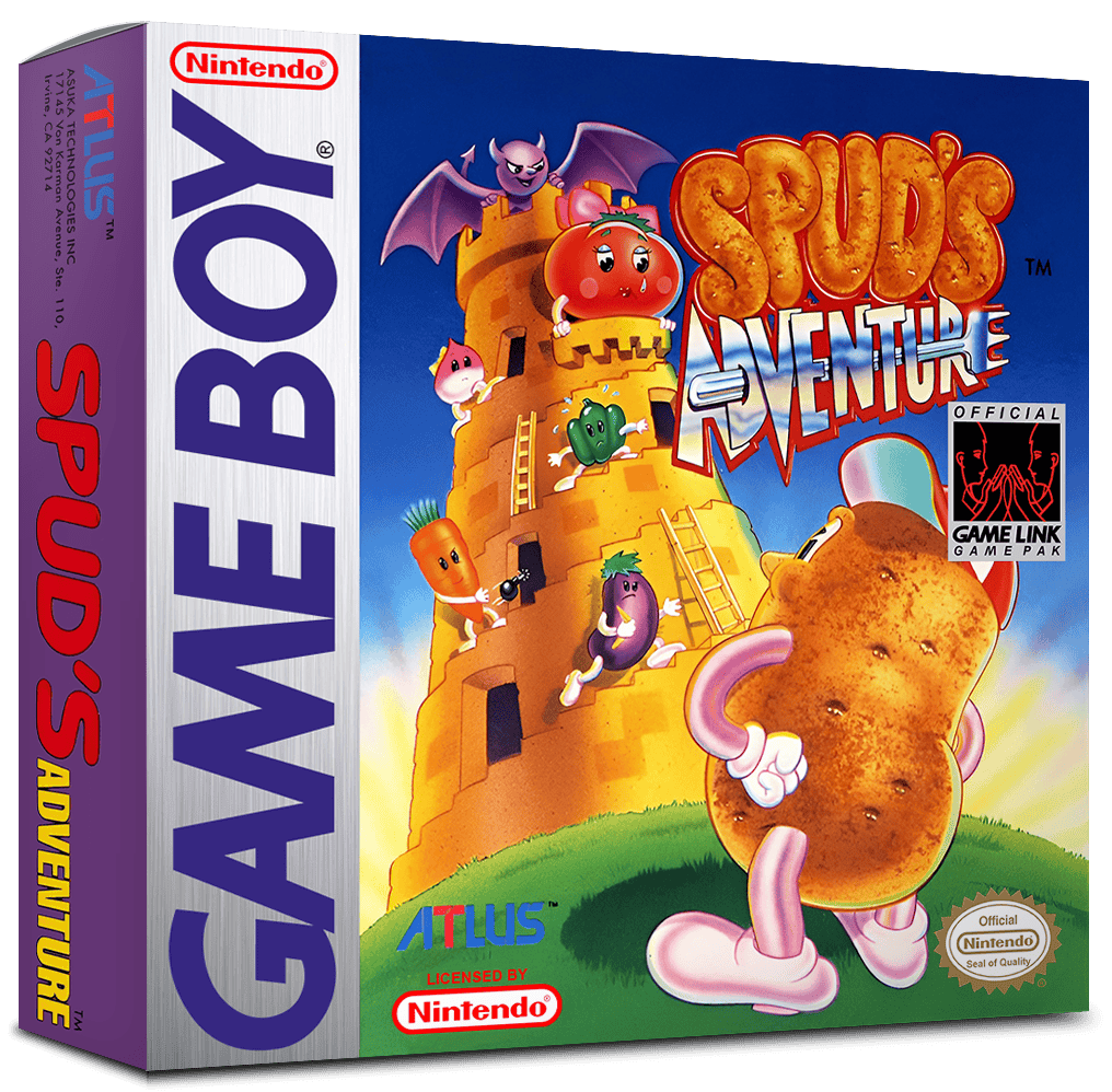 Spud's Adventure Reproduction Box