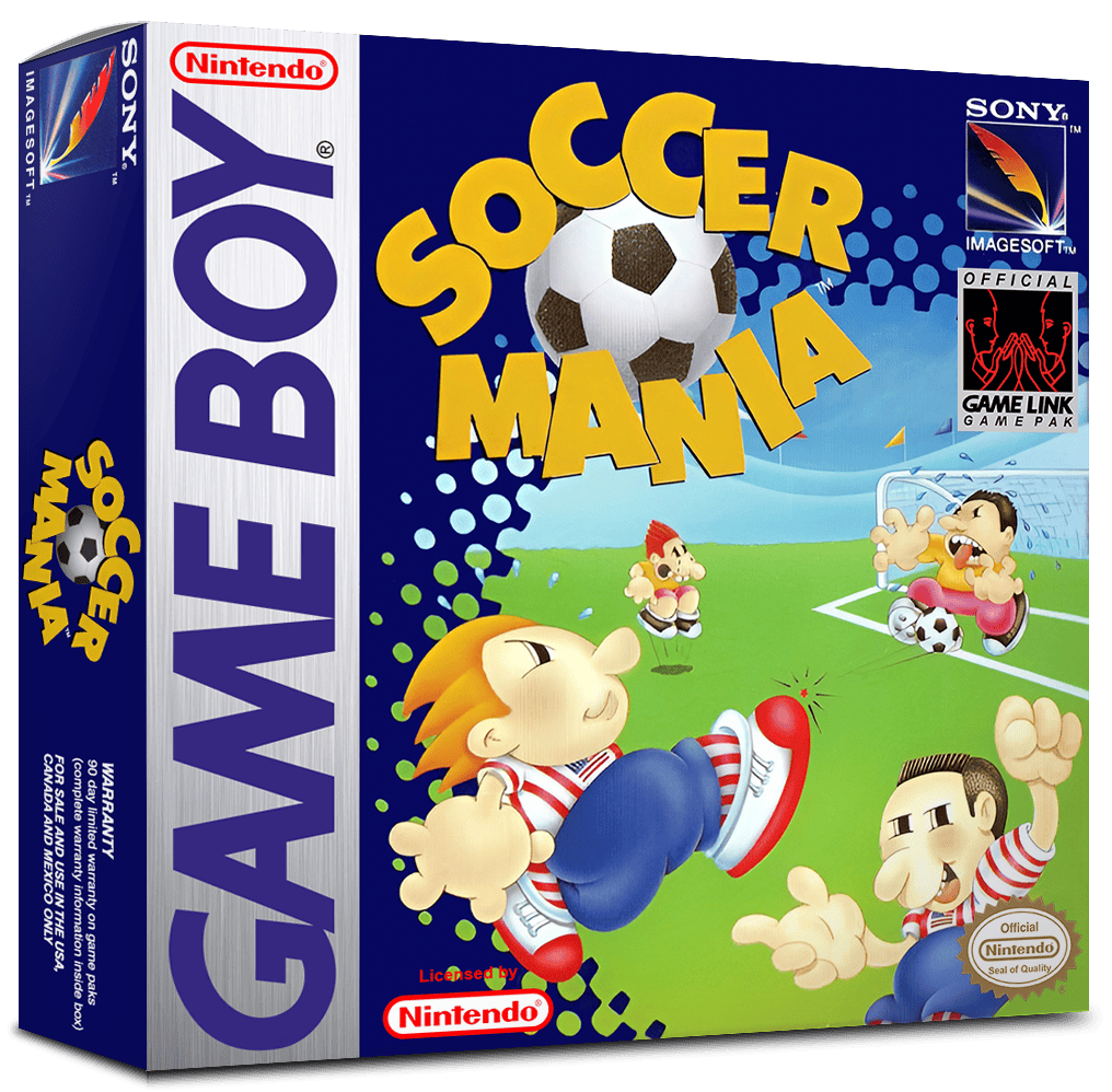 Soccer Mania Reproduction Box