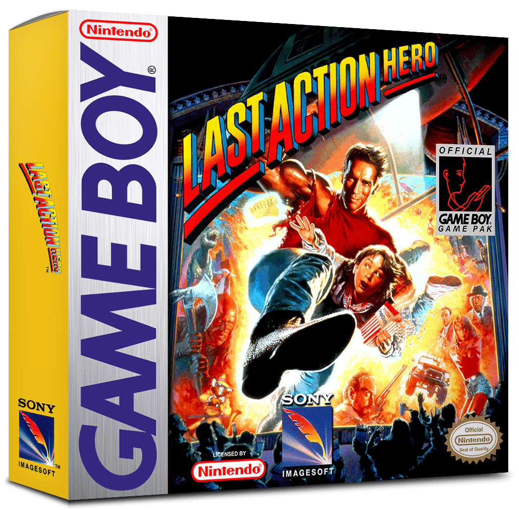 Last Action Hero Reproduction Box