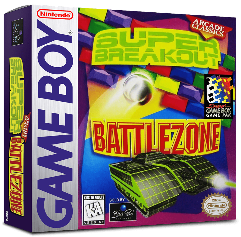 Arcade Classics - Super Breakout &amp; Battlezone Reproduction Box