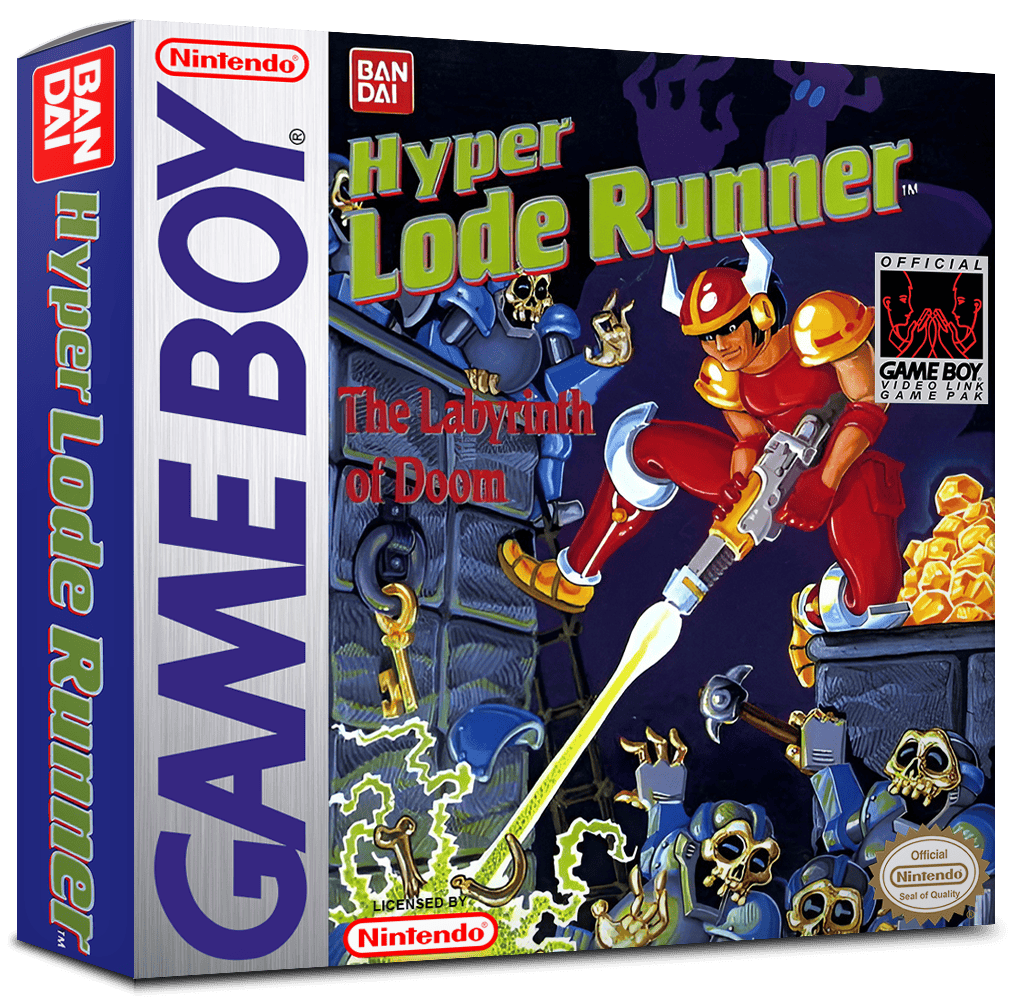 Hyper Lode Runner Reproduction Box