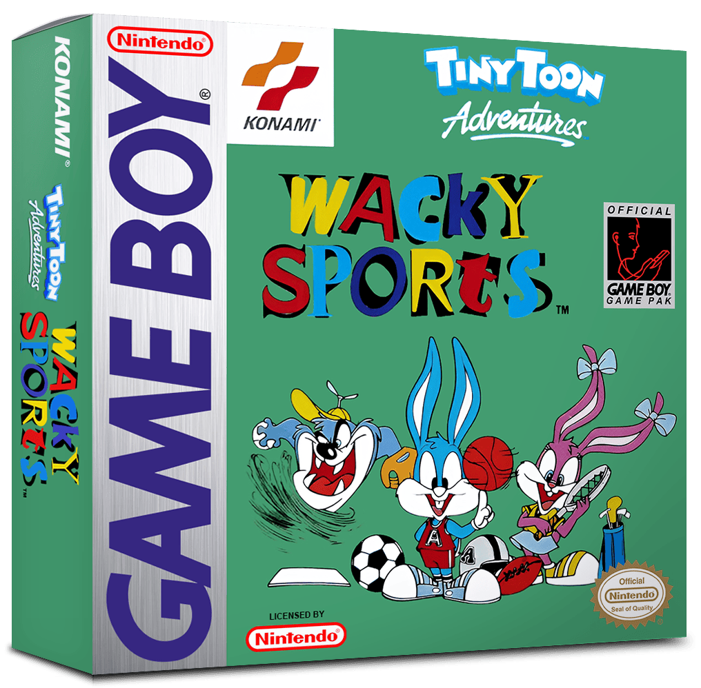 Tiny Toon Adventures - Wacky Sports Reproduction Box