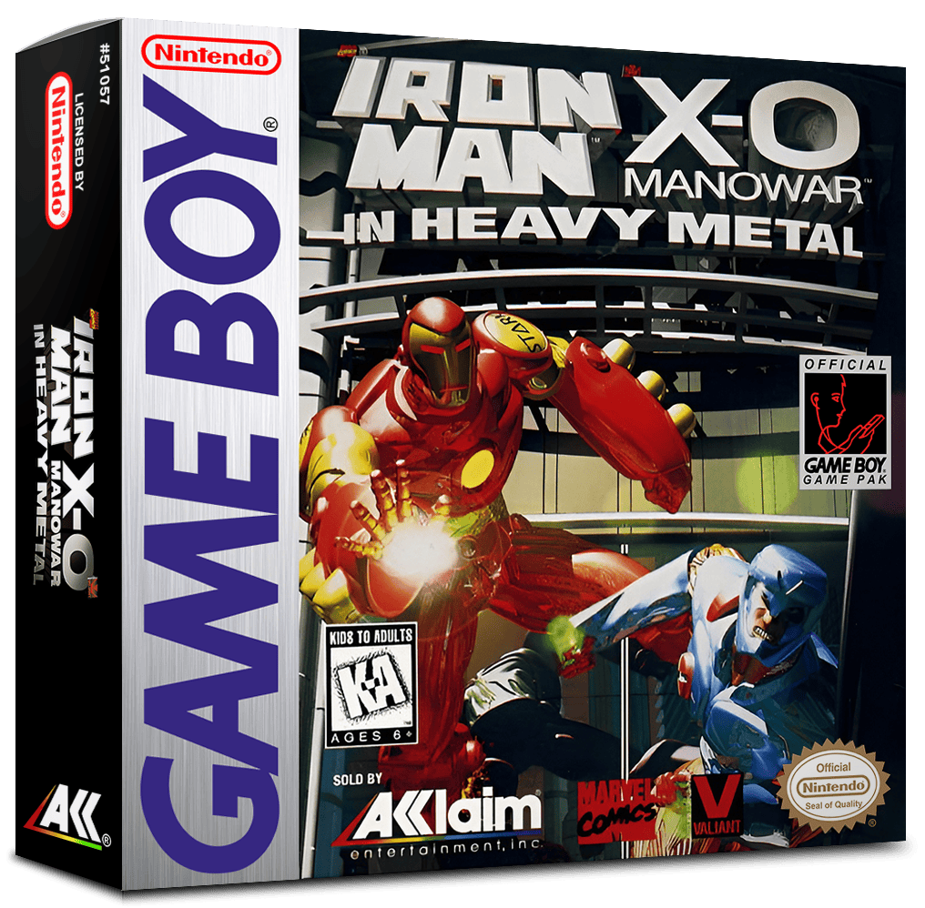 Iron Man X-O Manowar in Heavy Metal Reproduction Box