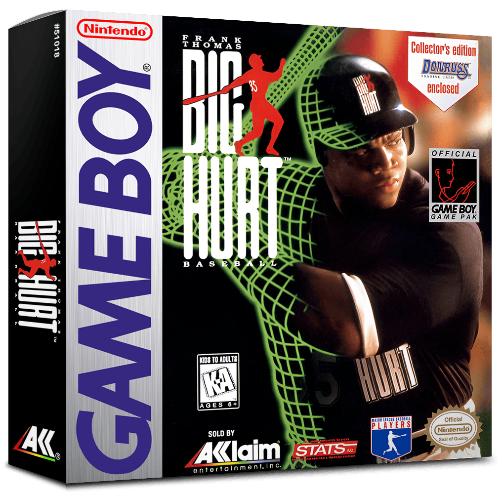 Frank Thomas Big Hurt Baseball Reproduction Box