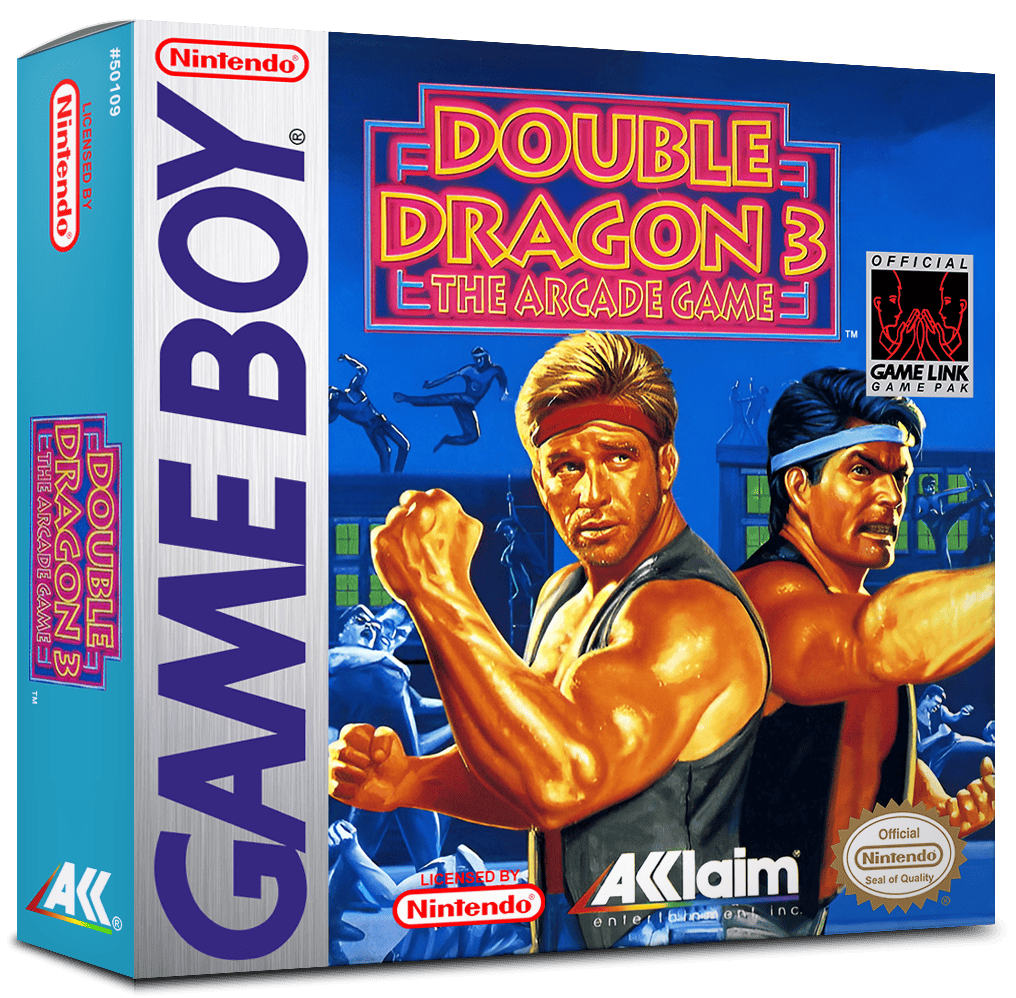 Double Dragon 3 - The Arcade Game Reproduction Box