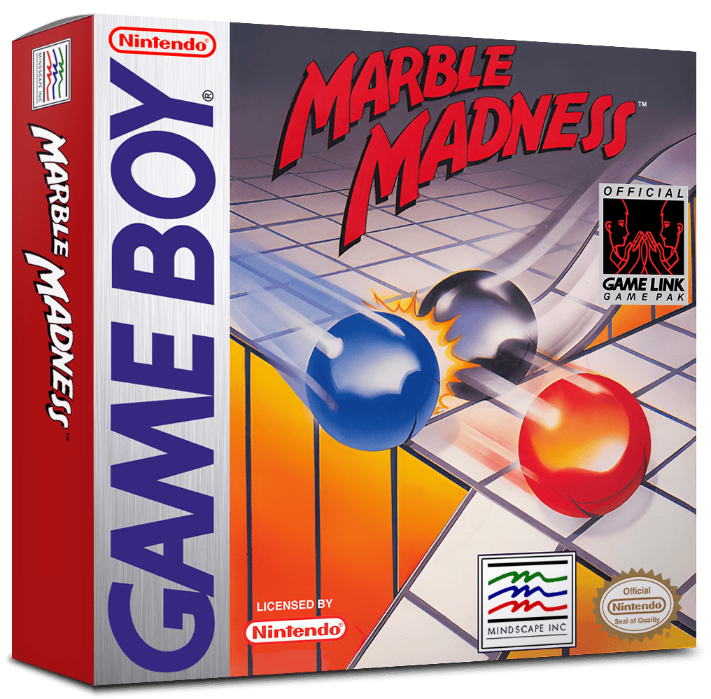Marble Madness Reproduction Box