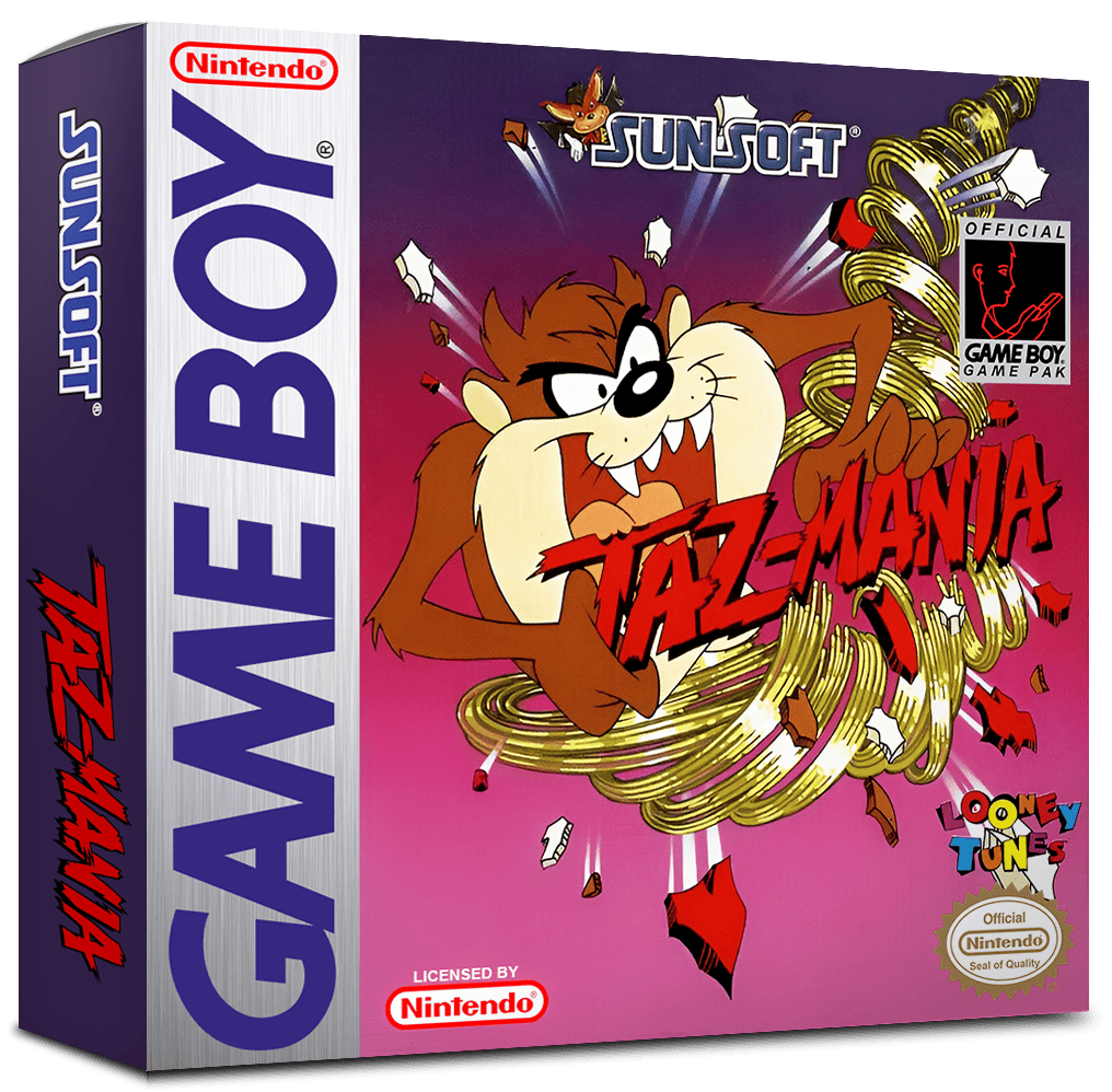 Taz-Mania Reproduction Box