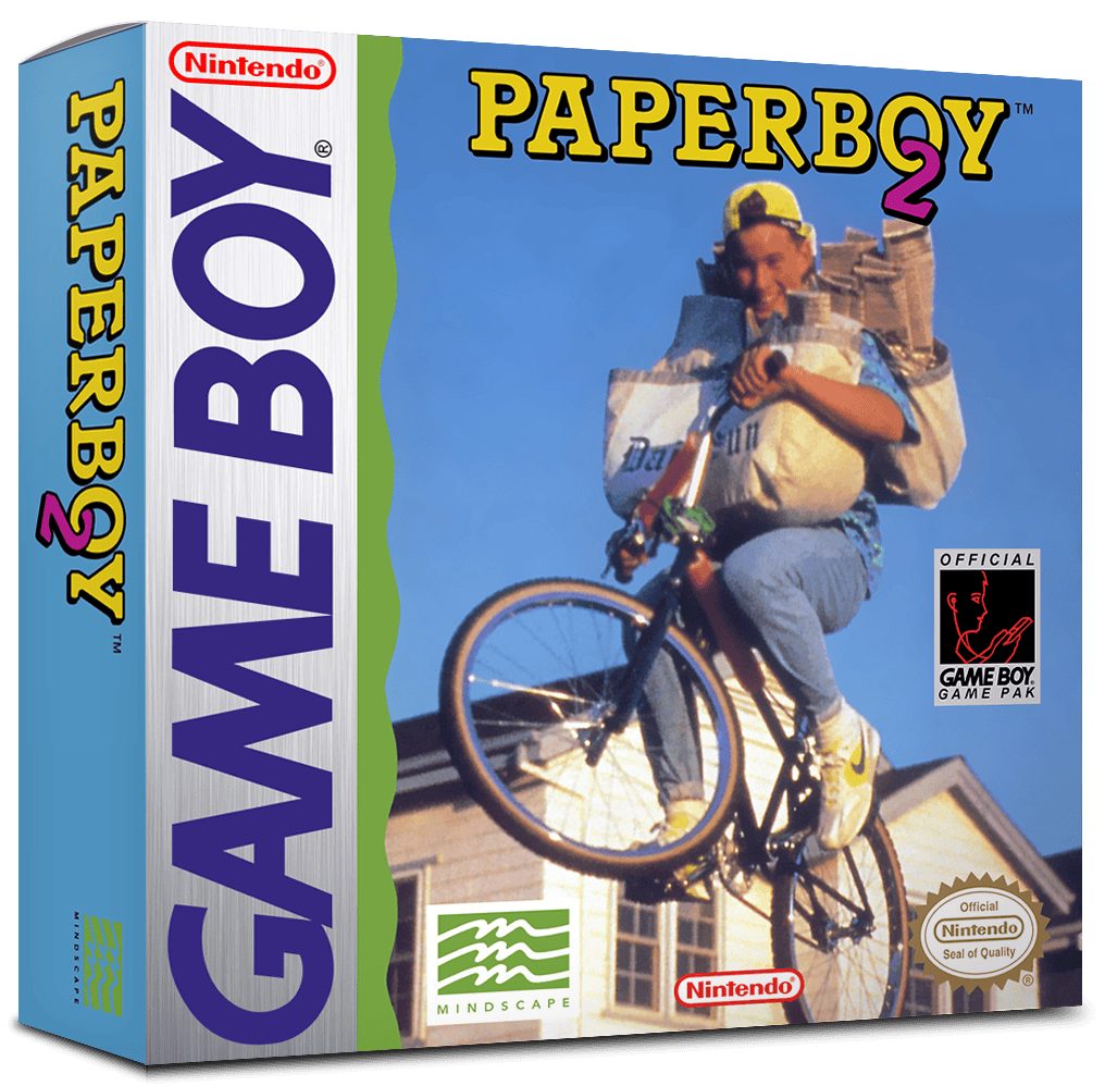 Paperboy 2 Reproduction Box