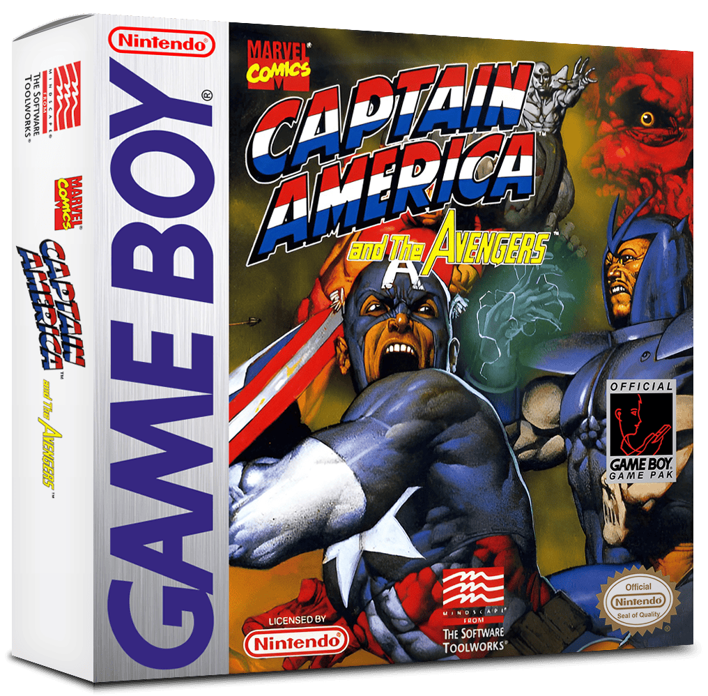 Captain America and the Avengers Reproduction Box