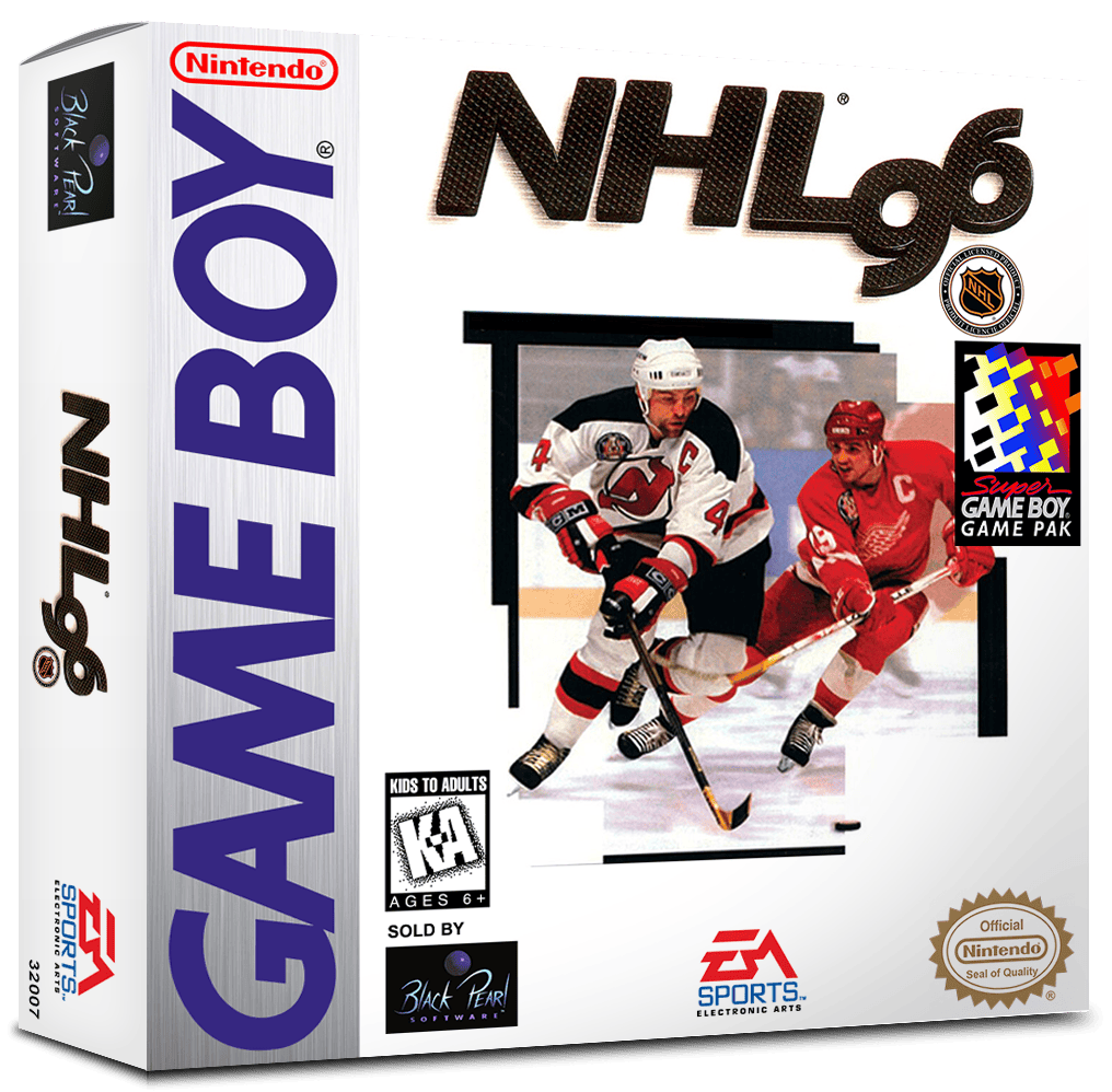 NHL 96 Reproduction Box