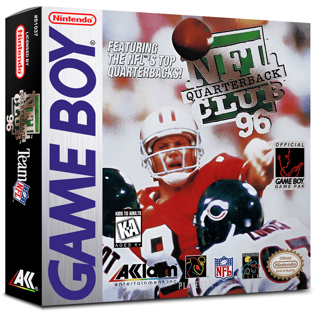 NFL Quarterback Club 96 Reproduction Box