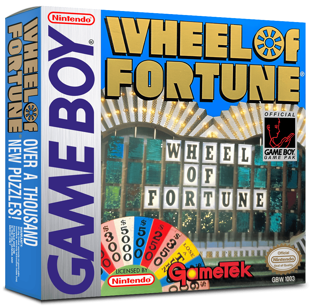 Wheel of Fortune Reproduction Box
