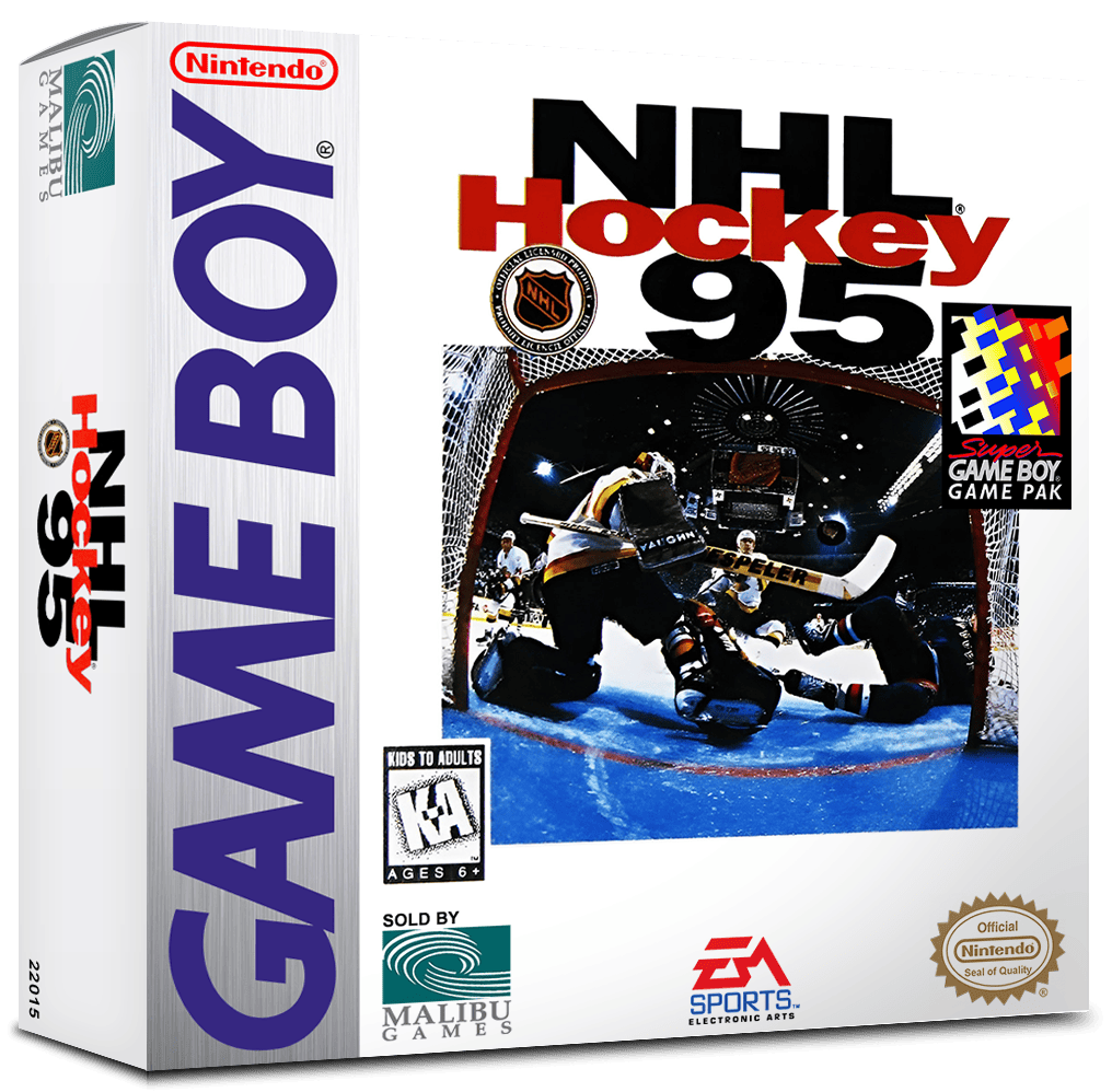 NHL Hockey 95 Reproduction Box