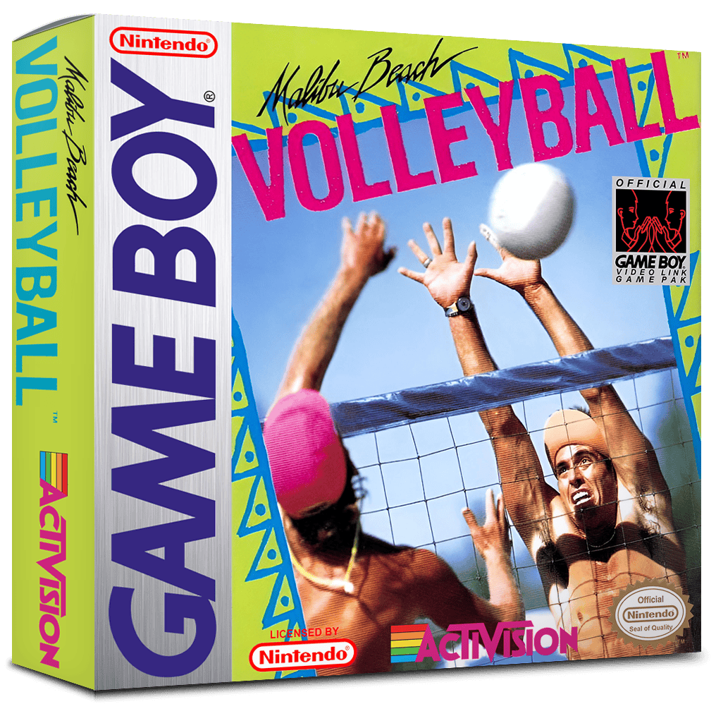 Malibu Beach Volleyball Reproduction Box