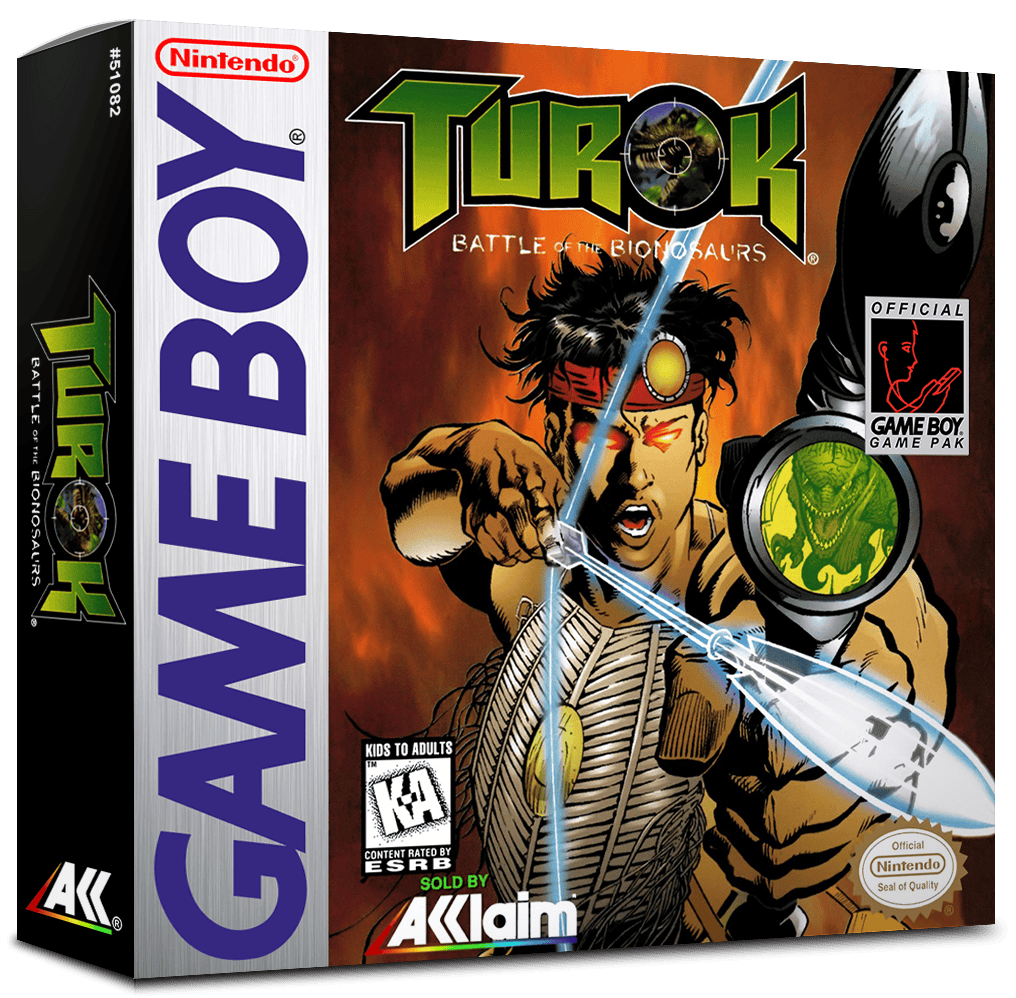 Turok - Battle of the Bionosaurs Reproduction Box