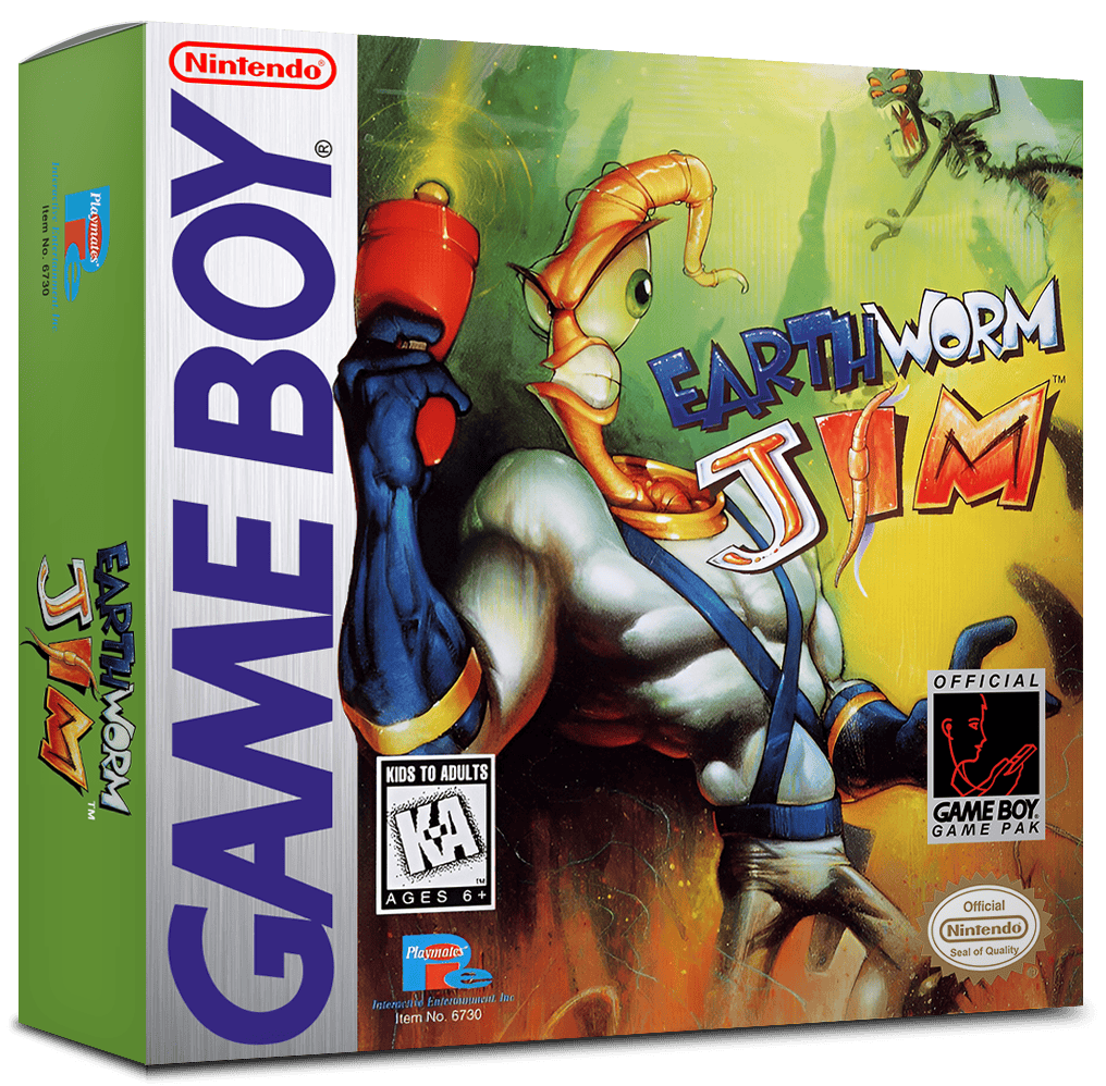 Earthworm Jim Reproduction Box
